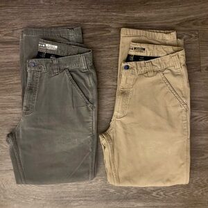 Carhartt Men's Rugged Flex® Rigby Lined Dungaree Pants (2pc Set)